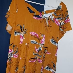 Torrid mini flower dress